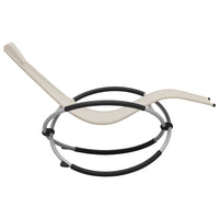 Thumbnail for Kinder-Sonnenliege Stahl Creme