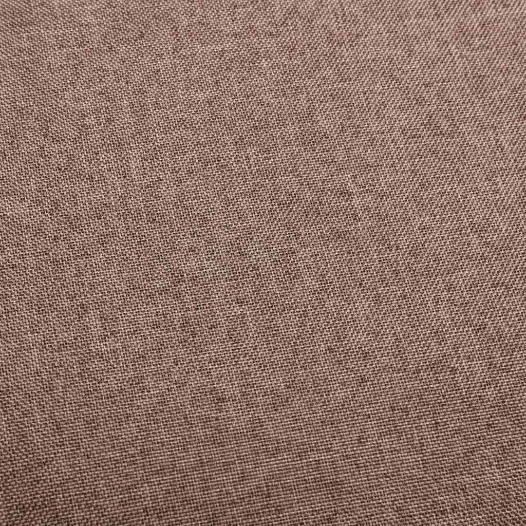 Barhocker Taupe Stoff