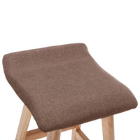 Thumbnail for Barhocker Taupe Stoff