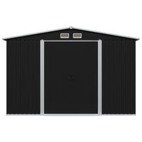 Thumbnail for Geräteschuppen Anthrazit Stahl 257x205x178 cm