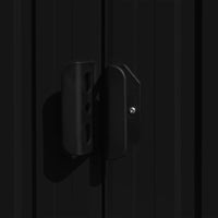 Thumbnail for Gerätehaus Anthrazit 257x779x181 cm Verzinkter Stahl