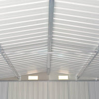 Thumbnail for Gerätehaus Anthrazit 257x779x181 cm Verzinkter Stahl