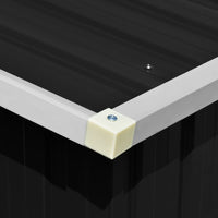 Thumbnail for Gerätehaus Anthrazit 257x779x181 cm Verzinkter Stahl