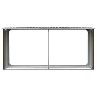 Thumbnail for Brennholzlager Verzinkter Stahl 330 x 92 x 153 cm Braun