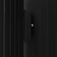 Thumbnail for Gartenhaus mit Regal Anthrazit 205x130x183 cm Eisen