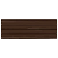 Thumbnail for Dachpaneele 12 Stk. Verzinkter Stahl Braun