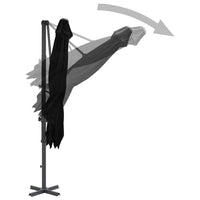 Thumbnail for Ampelschirm mit Aluminium-Mast Schwarz 250x250 cm
