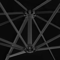 Thumbnail for Ampelschirm mit Aluminium-Mast Schwarz 250x250 cm