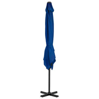 Thumbnail for Ampelschirm mit Aluminium-Mast Azurblau 250x250 cm