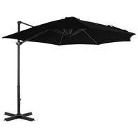 Thumbnail for Ampelschirm mit Aluminium-Mast Schwarz 300 cm