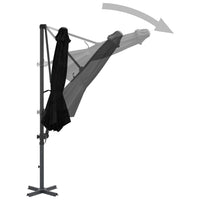 Thumbnail for Ampelschirm mit Aluminium-Mast Schwarz 300 cm