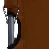 Thumbnail for Klappbare Strandstühle 2 Stk. Stoff Braun