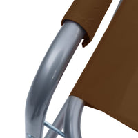 Thumbnail for Regiestühle 2 Stk. Stahl Braun