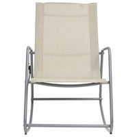 Thumbnail for Garten-Schaukelstuhl Creme 95x54x85 cm Textilene