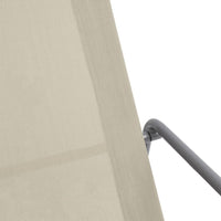 Thumbnail for Garten-Schaukelstuhl Creme 95x54x85 cm Textilene