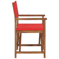 Thumbnail for Regiestuhl Massivholz Teak Rot