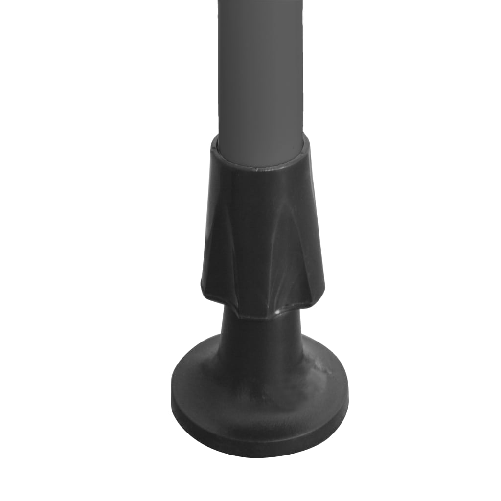 Einziehbare Markise Handbetrieben mit LED 100 cm Orange Braun