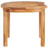 Thumbnail for Couchtisch 90×50×45 cm Teak Massivholz
