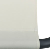 Thumbnail for Gartenbett Creme 200 x 90 cm Stahl