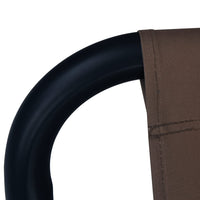 Thumbnail for Gartenbett Braun 200 x 90 cm Stahl