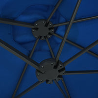 Thumbnail for Sonnenschirm mit Aluminium-Mast 460x270 cm Blau