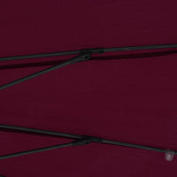 Thumbnail for Sonnenschirm mit Aluminium-Mast 270 cm Bordeauxrot