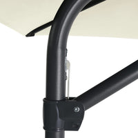 Thumbnail for Sonnenschirm mit Stahl-Mast 300 cm Sandweiß