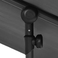 Thumbnail for Sonnenschirm mit Aluminium-Mast 180 x 130 cm Anthrazit