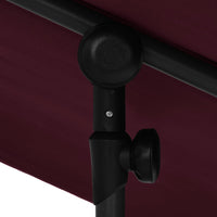 Thumbnail for Sonnenschirm mit Aluminium-Mast 180 x 130 cm Bordeauxrot