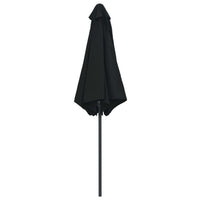 Thumbnail for Sonnenschirm mit Aluminium-Mast 270 x 246 cm Schwarz