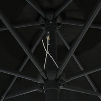 Thumbnail for Sonnenschirm mit Aluminium-Mast 270 x 246 cm Schwarz
