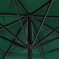 Thumbnail for Sonnenschirm mit Aluminium-Mast 600 cm Grün