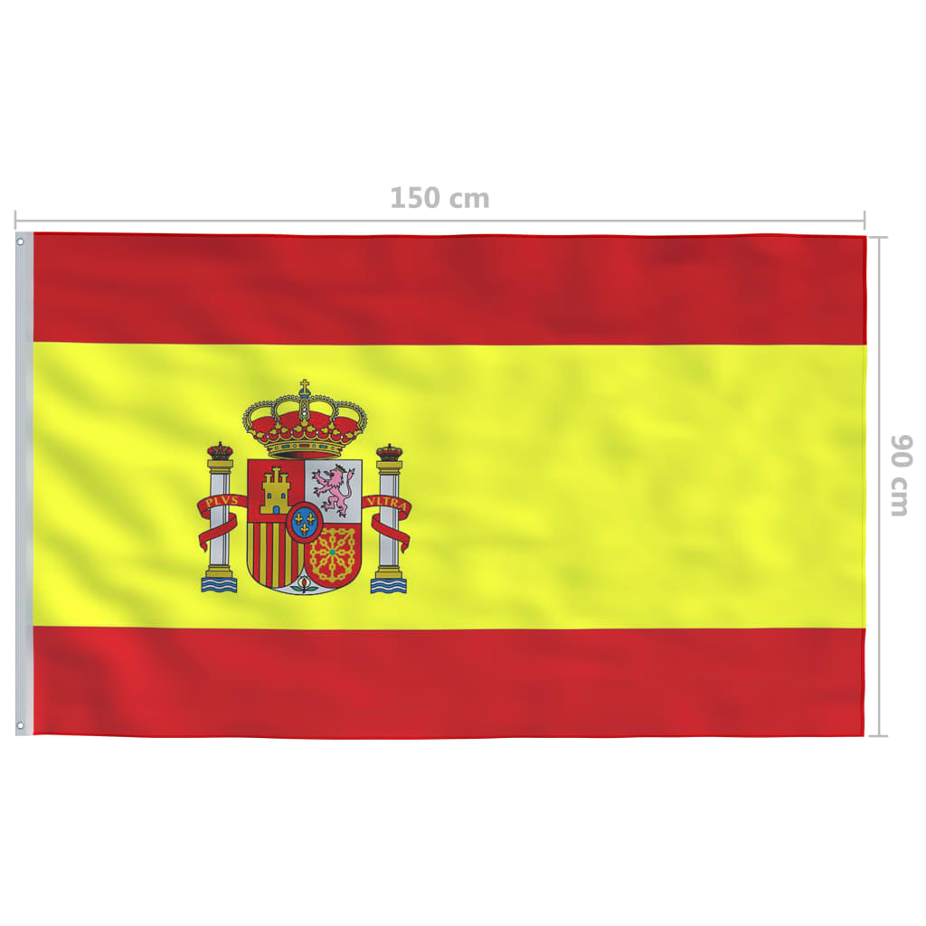 Flagge Spaniens 90 x 150 cm