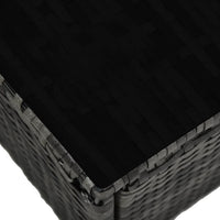 Thumbnail for 4-tlg. Garten-Lounge-Set mit Auflagen Poly Rattan Grau