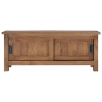 Thumbnail for TV-Schrank 90×30×35 cm Massivholz Teak
