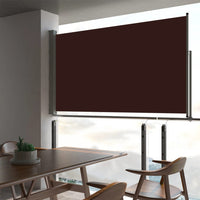 Thumbnail for Ausziehbare Seitenmarkise 140 x 300 cm Braun