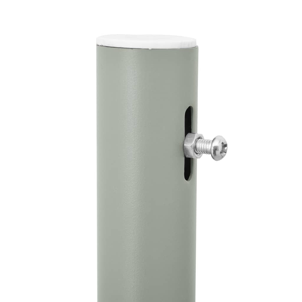 Ausziehbare Seitenmarkise 100×300 cm Schwarz