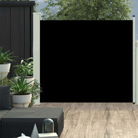 Thumbnail for Ausziehbare Seitenmarkise 100×300 cm Schwarz