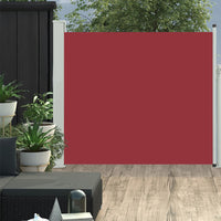 Thumbnail for Ausziehbare Seitenmarkise 100x300 cm Rot