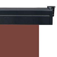 Thumbnail for Balkon-Seitenmarkise 60 × 250 cm Braun