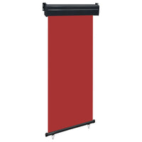 Thumbnail for Balkon-Seitenmarkise 80 × 250 cm Rot