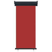 Thumbnail for Balkon-Seitenmarkise 80 × 250 cm Rot