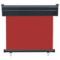 Thumbnail for Balkon-Seitenmarkise 80 × 250 cm Rot
