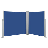 Thumbnail for Ausziehbare Seitenmarkise Blau 100 x 600 cm