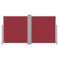 Thumbnail for Ausziehbare Seitenmarkise Rot 120 x 600 cm