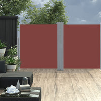 Thumbnail for Ausziehbare Seitenmarkise Braun 140 x 600 cm