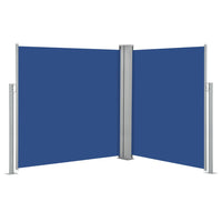 Thumbnail for Ausziehbare Seitenmarkise Blau 140 x 600 cm