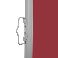 Thumbnail for Ausziehbare Seitenmarkise Rot 100 x 1000 cm