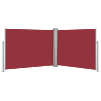 Thumbnail for Ausziehbare Seitenmarkise Rot 140 x 1000 cm