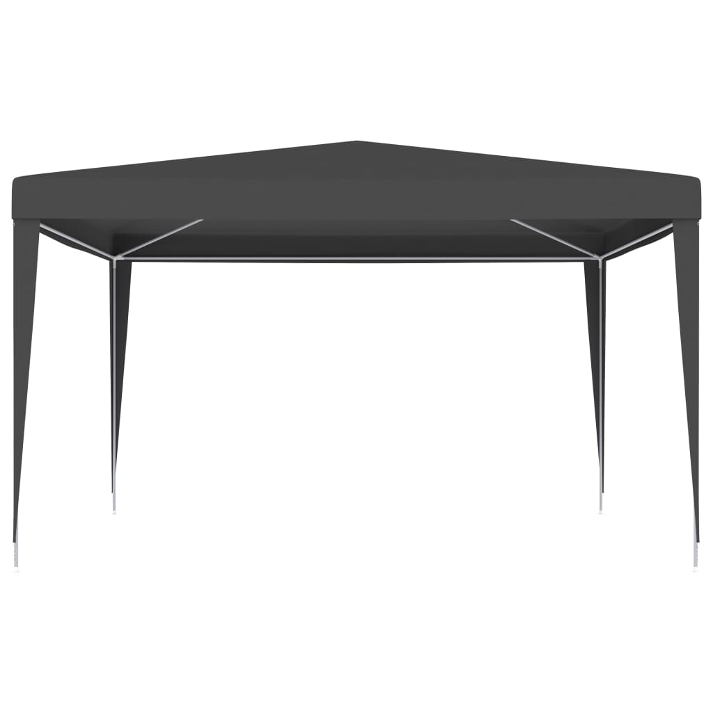 Profi-Partyzelt 4×4 m Anthrazit 90 g/m²